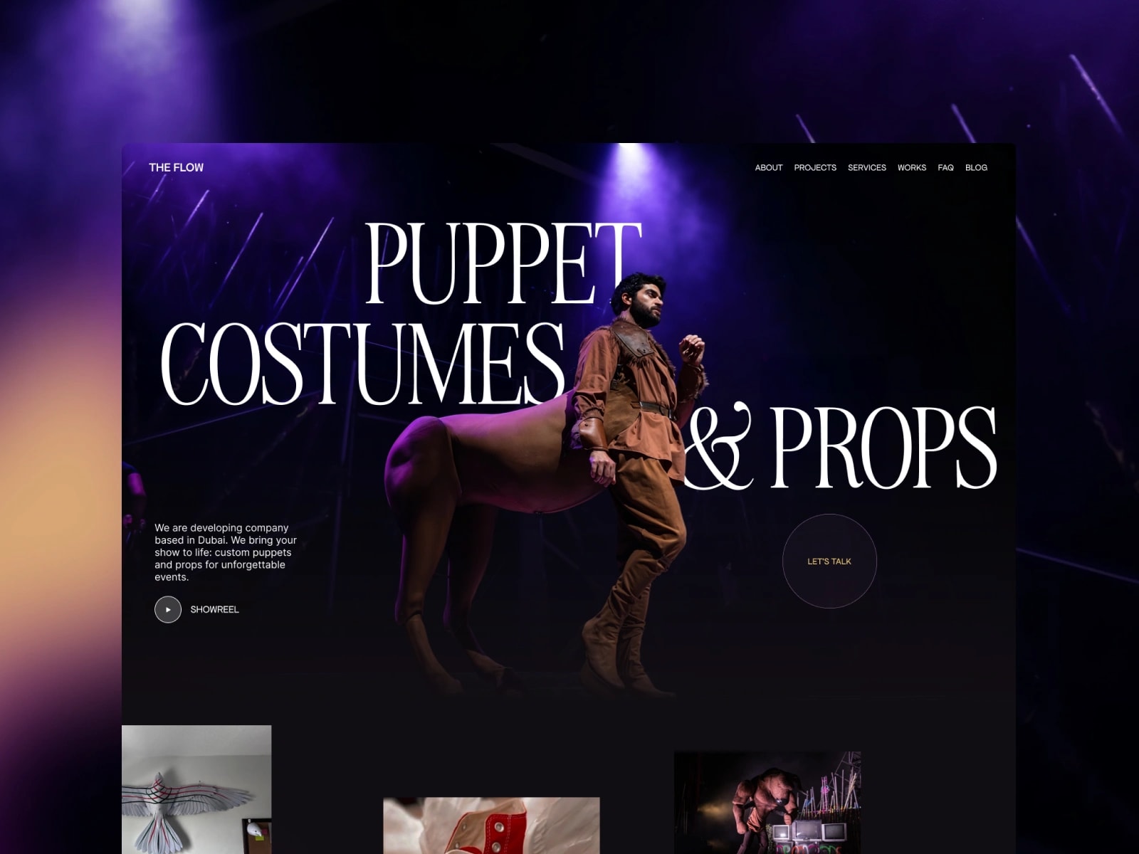 Corporate Website for The Flow